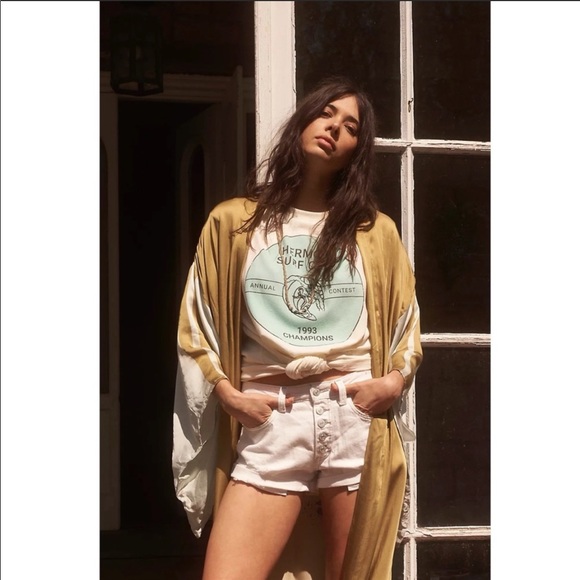 Free People Tops - Free People Daydreamer Hermosa Surf Club Tee